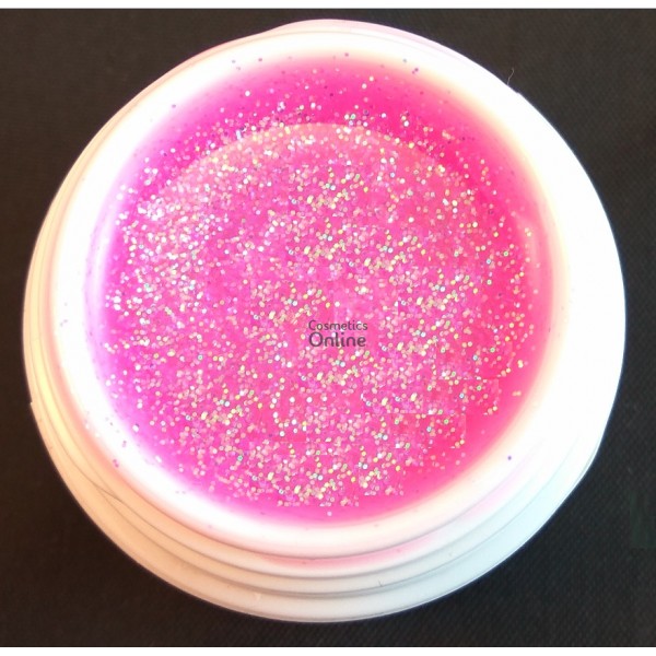 Gel UV Amelie color Viva la Pink Glitter 5ml